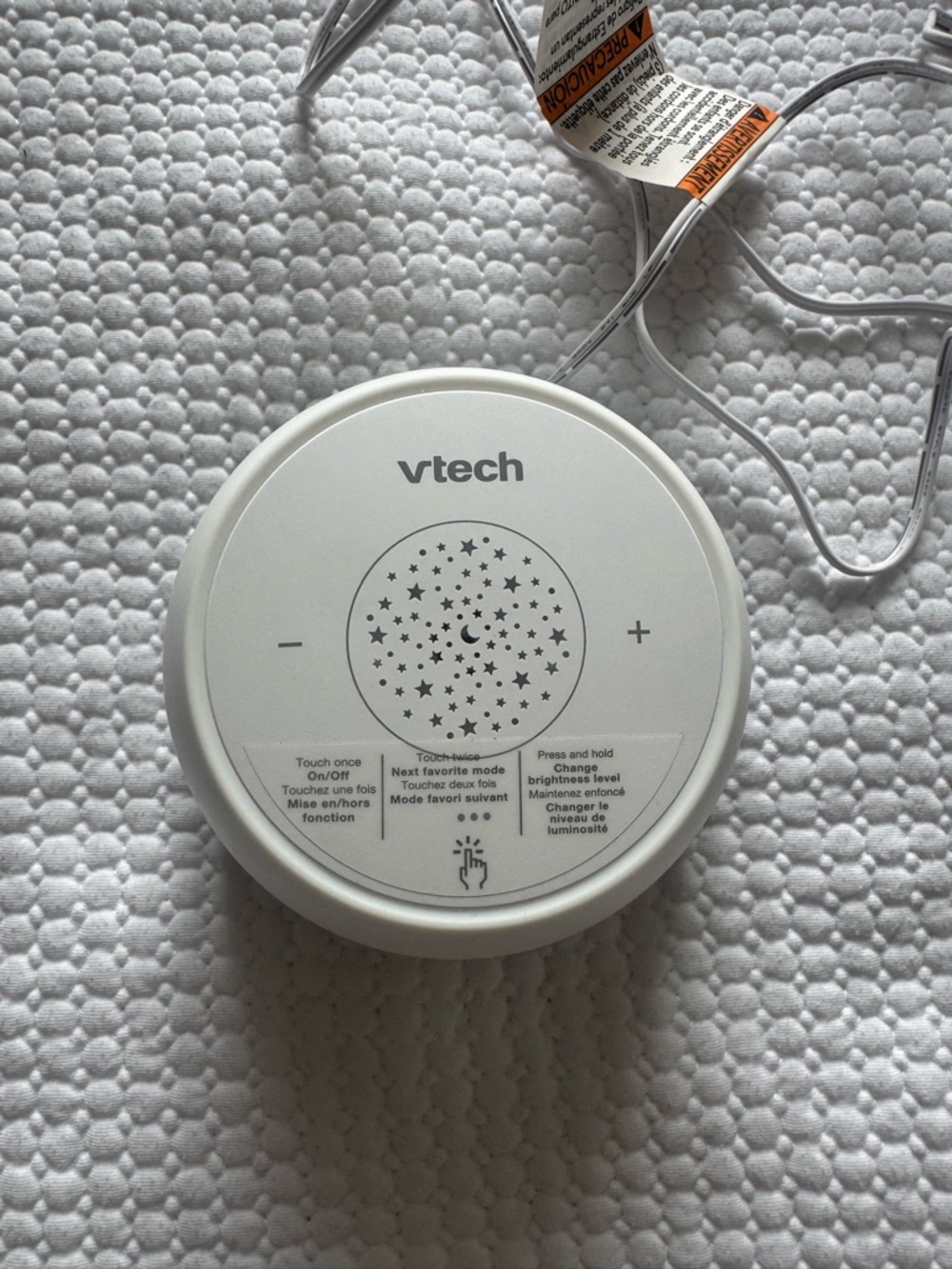 VTech White Sound Night Light and Soother